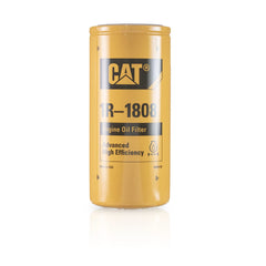 CAT 1R1808 oil filter front view for easy spin-on replacement and filtration