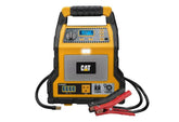 CAT CJ1000DXT jump starter with 1200 peak amps for reliable roadside starts.