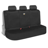 CAT FlexFit rear seat cover 6040 split protects upholstery during family trips