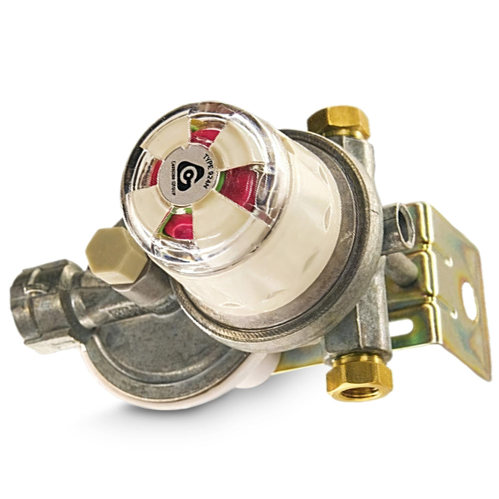 Cavagna Kosan 924N top indicator displays full cylinder status for quick checks.