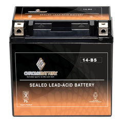 CB Chromebattery maintenance-free operation suitable for frequent starts on motorcycles and scooters.