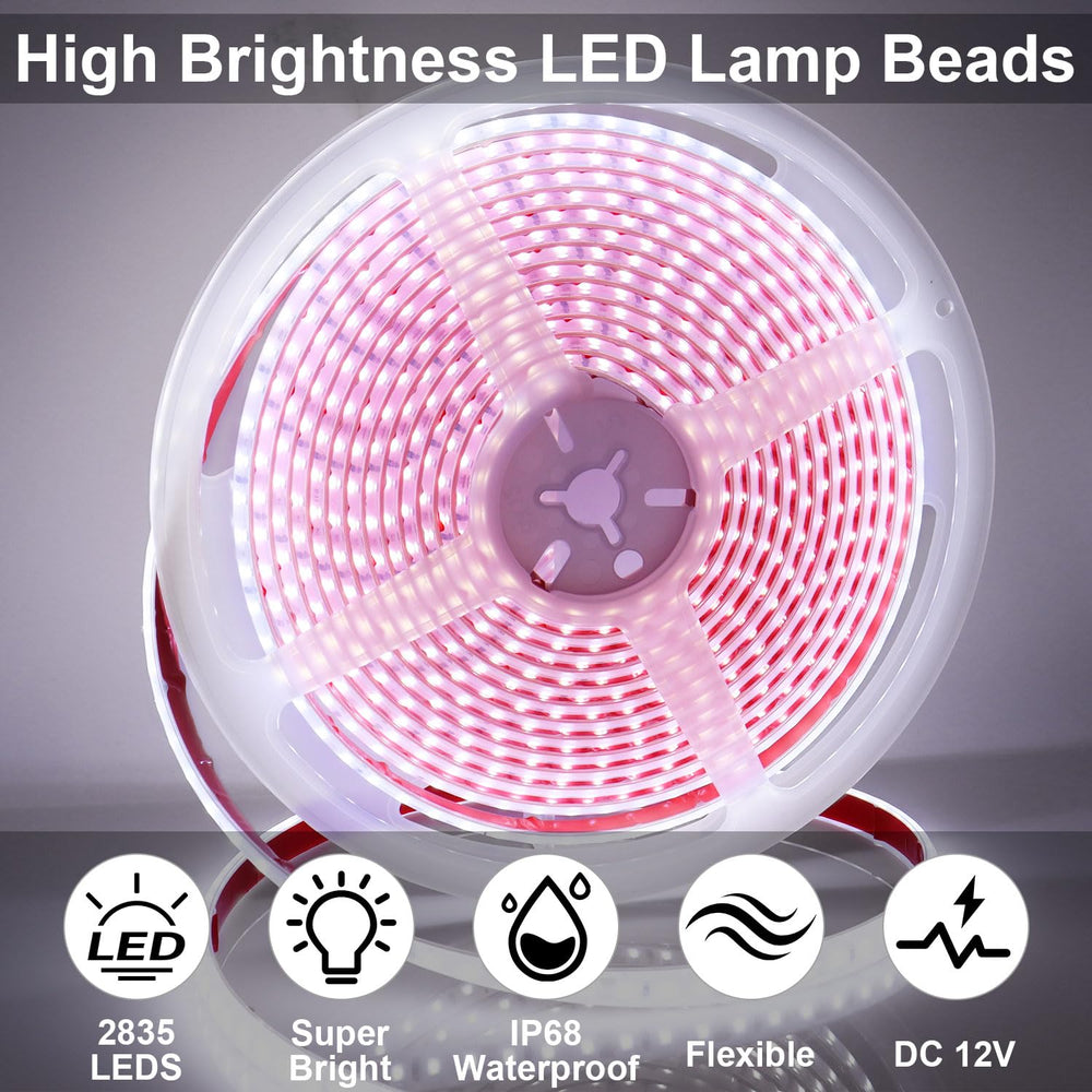 CCBASEBALL IP68 waterproof LED strip withstands rain and outdoor use