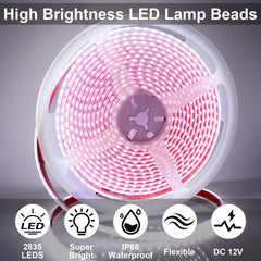 CCBASEBALL IP68 waterproof LED strip withstands rain and outdoor use