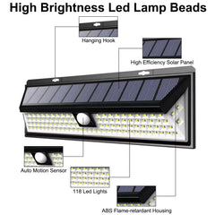 CCBASEBALL Solar RV Porch Light mounted on an RV for driveway and deck illumination.