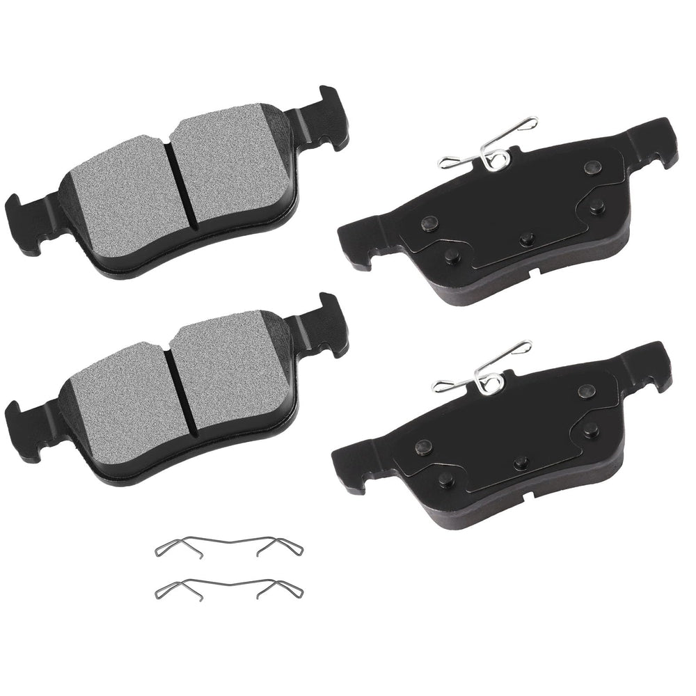 cciyu D1665 rear ceramic brake pads for Ford Edge promote quiet, smooth braking.