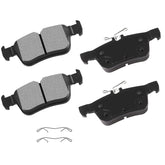 cciyu D1665 rear ceramic brake pads for Ford Edge promote quiet, smooth braking.
