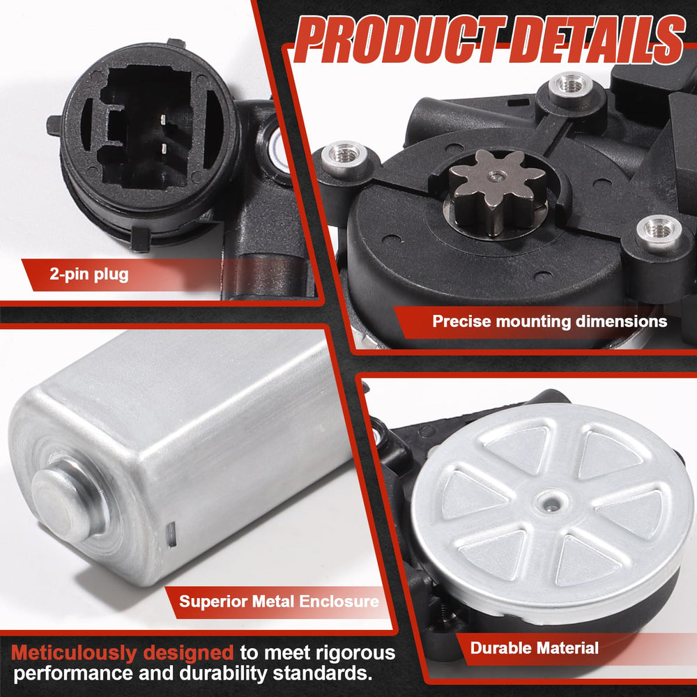 CCNLHZM power window motor for Scion xA front left, easy daily use
