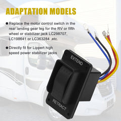 CCTP installation-ready switch connects directly to RV motor.