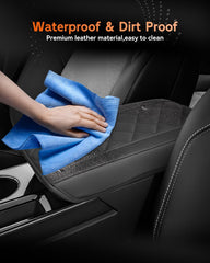 CDEFG wipe-clean surface demonstrates low maintenance on Equinox cover.