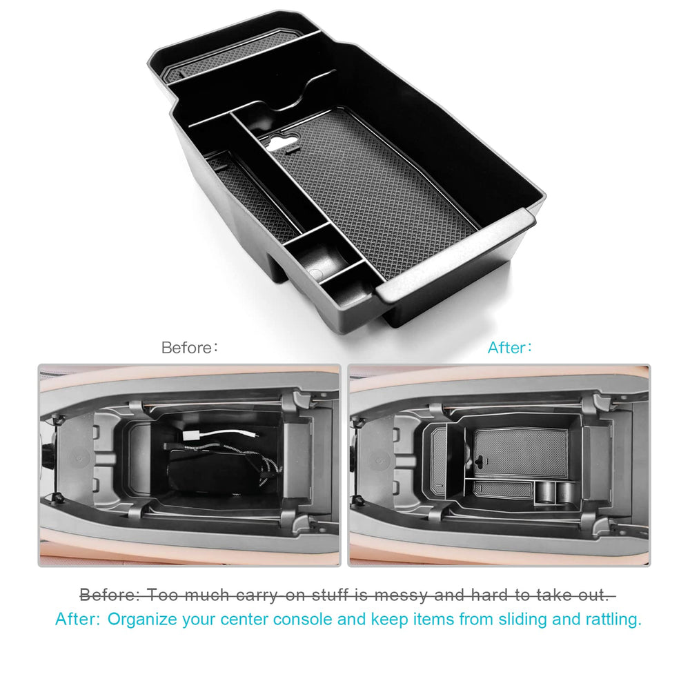 CDEFG CX-50 middle console storage box helps maximize car storage without bulk.