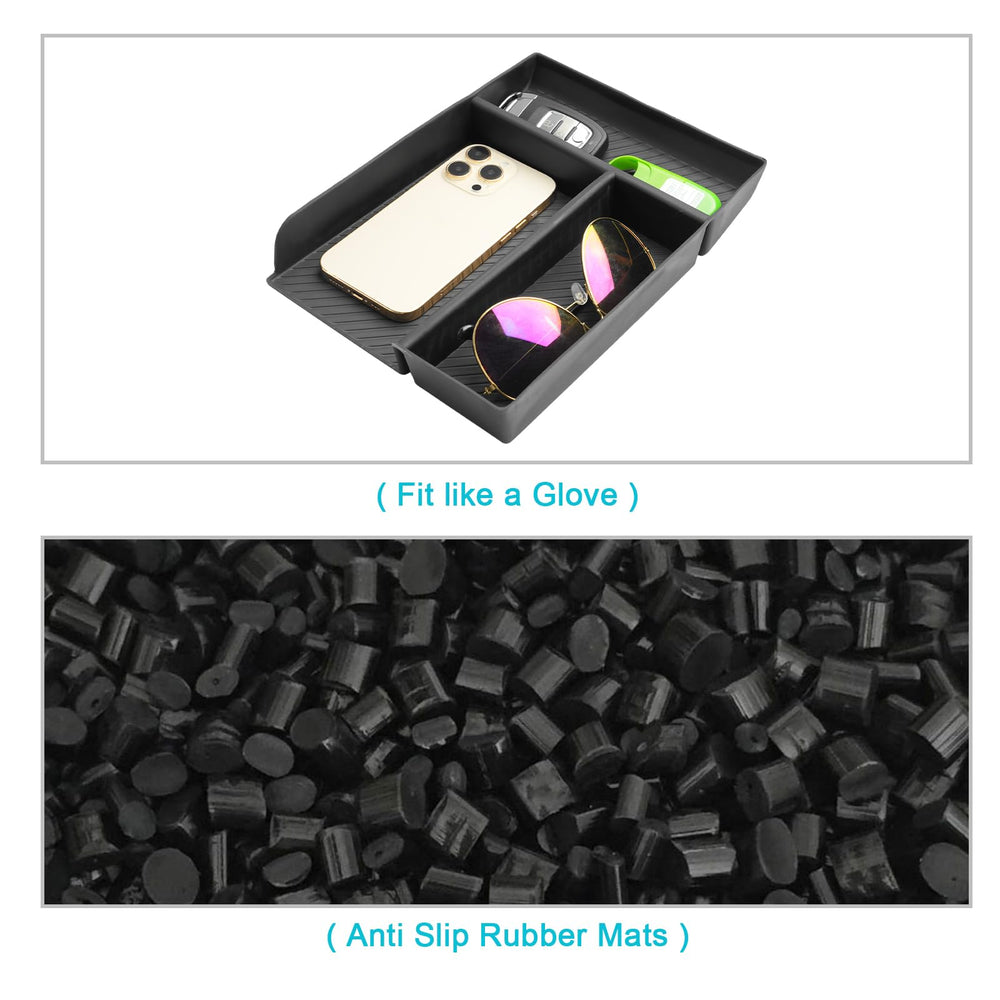 CDEFG Durable ABS material matches interior finish for a cohesive look
