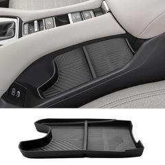 CDEFG HRV center console organizer with lower tray keeps essentials organized and reachable.