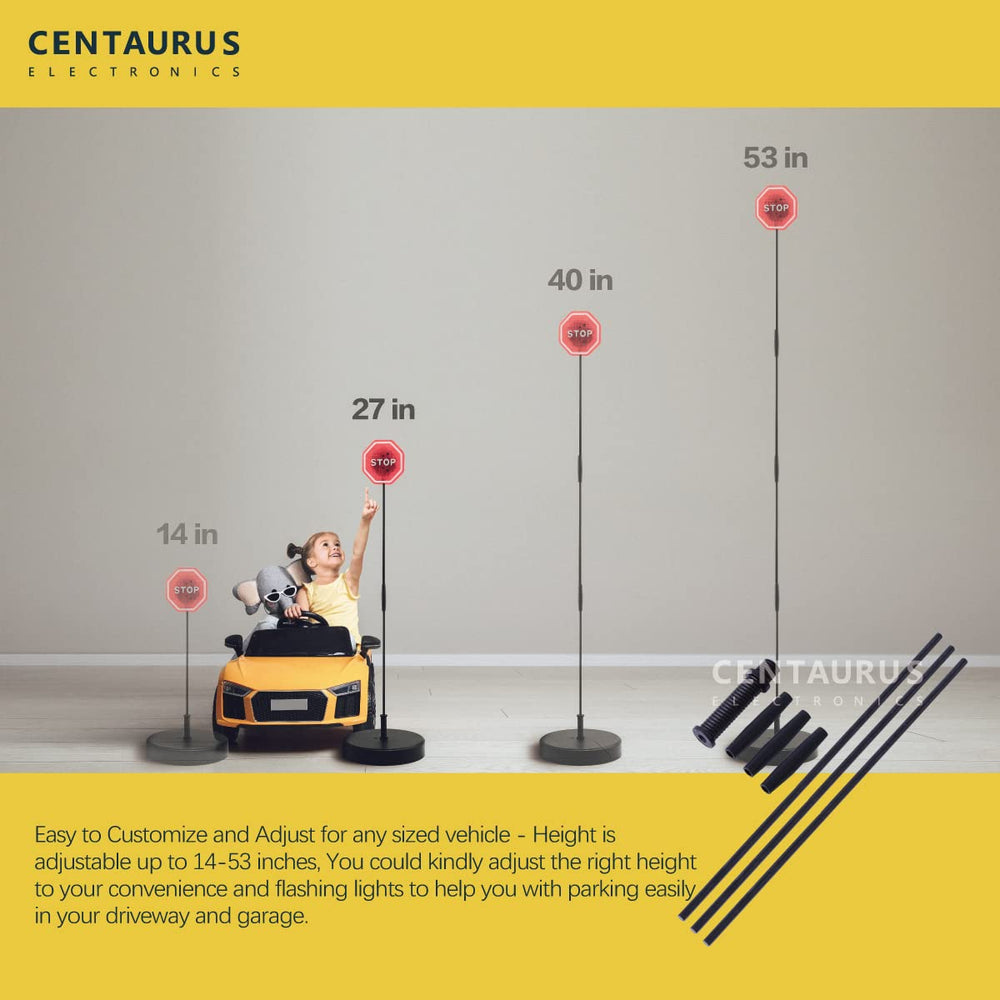 CE CENTAURUS flashing stop sign signals proximity for safe parking