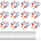 Cedolio Deutsch DT gray connector 12-set packaging for easy field installation.