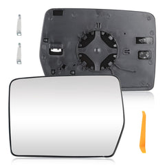 Cenfeild driver-left-side heated mirror glass for Ford F-150 improves visibility in cold weather.