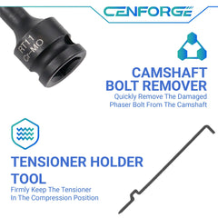 CENFORGE blocking pin 303-507 secures crankshaft position during work