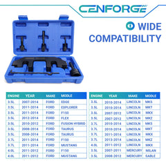CENFORGE blocking pin 303-748 keeps crankshaft steady during timing