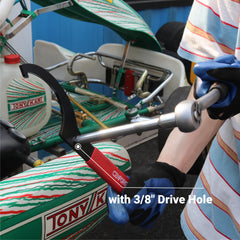 CENFORGE heavy-duty carbon steel construction resists bending for repeated professional use.