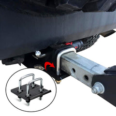 Cenipar marine-grade hitch stabilizer protects against rust and wobble.