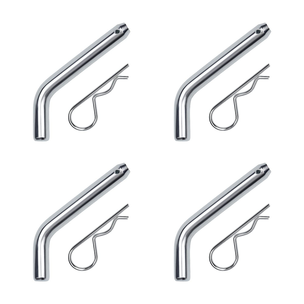 Cenipar trailer pin with grooved head for 2in receiver ensures secure hitch fit
