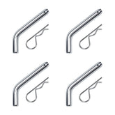 Cenipar trailer pin with grooved head for 2in receiver ensures secure hitch fit