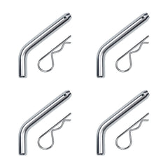 Cenipar trailer pin with grooved head for 2in receiver ensures secure hitch fit