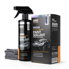 CERAKOTE Platinum Rapid bottle pour demonstrating quick, mess-free coating preparation