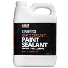 CERAKOTE Rapid ceramic paint sealant bottle enables easy, fast application for durable gloss.