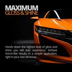 CERAKOTE Rapid ceramic paint sealant gloss delivers mirror-like shine on color-rich finishes.