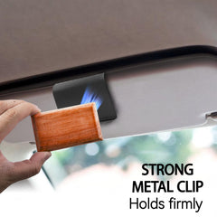 CERCGVEL metal visor clip ensures a strong grip during bumps and turns.