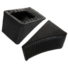 CertBuy triangular wheel chocks improve stability when parked.