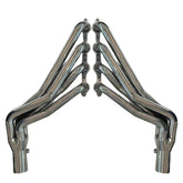 Certified Automotive Experts LS swap long tube headers front view showing robust build