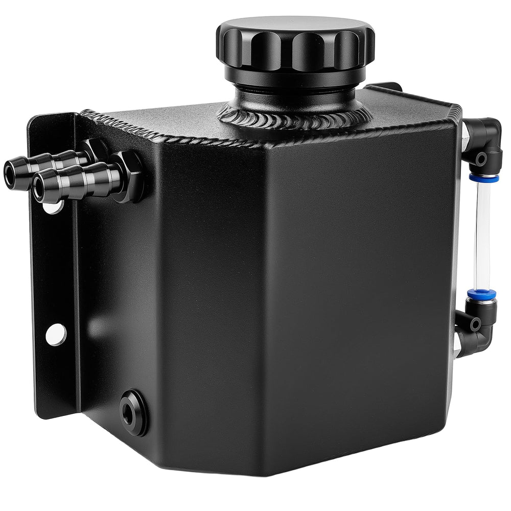 Cesilili 1L coolant overflow tank front view for universal fit