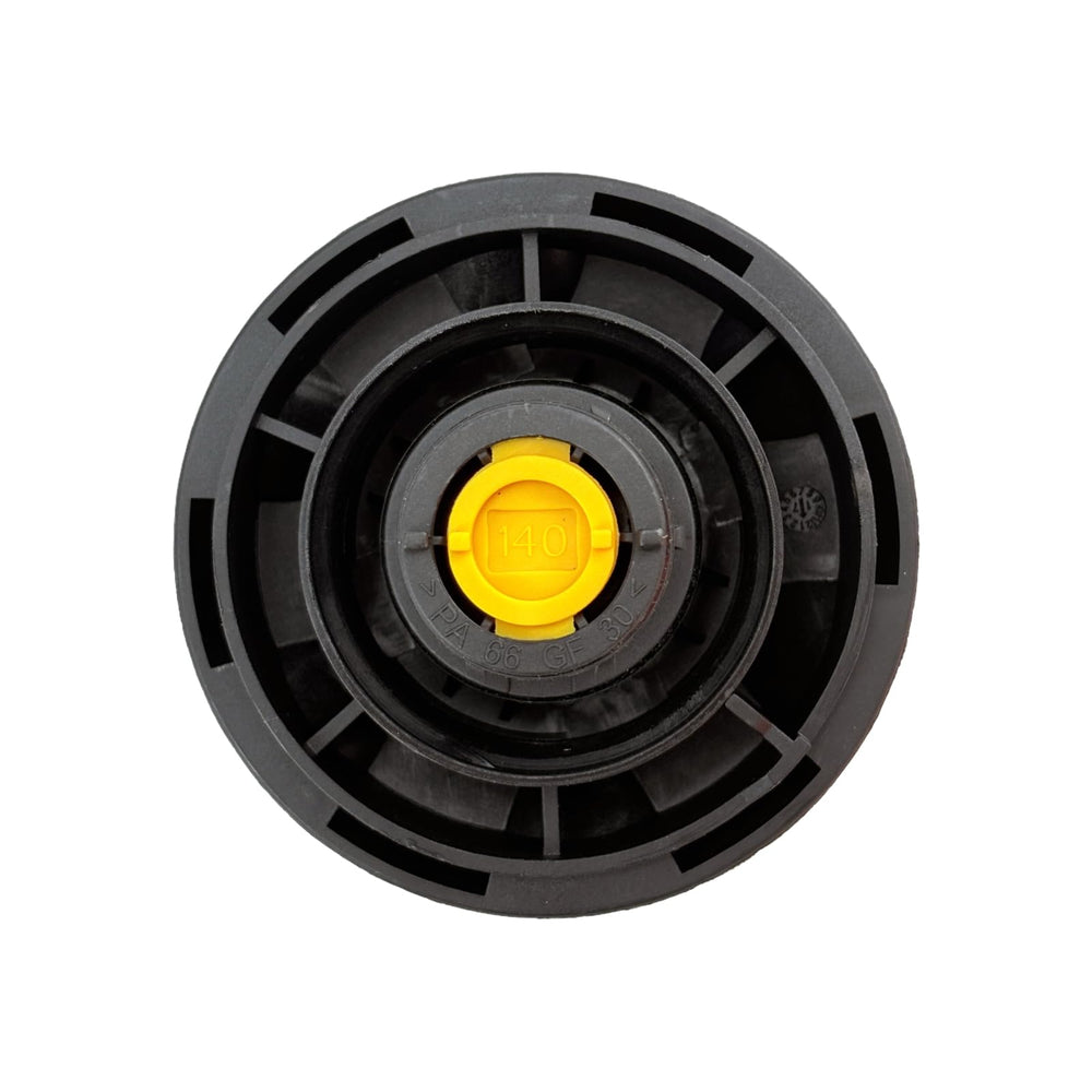 CEYHTLY radiator expansion tank cap on BMW engine demonstrates easy replacement