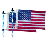 cezelux american flag 12x18 double-stitch for durable outdoor display