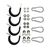 Cezelux flag mount in stainless steel, ideal for outdoor durability on whip lights.