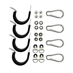 Cezelux flag mount in stainless steel, ideal for outdoor durability on whip lights.