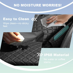 CFDSDE Console cover keeps items organized and within easy reach.
