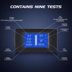 CGELE battery monitor shows 1% accuracy in readings