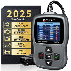 CGSULIT SC204 reads codes quickly for fast engine issue diagnosis