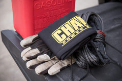Champion Power Equipment neoprene winch cover easy installation and year-round protection