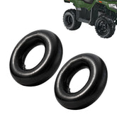 CHANGCHENG ATV inner tube close-up showing durable butyl rubber for heat resistance.