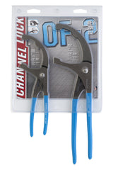 Channellock OF-2 USA-made pliers with rust-prevention coating for garage use.
