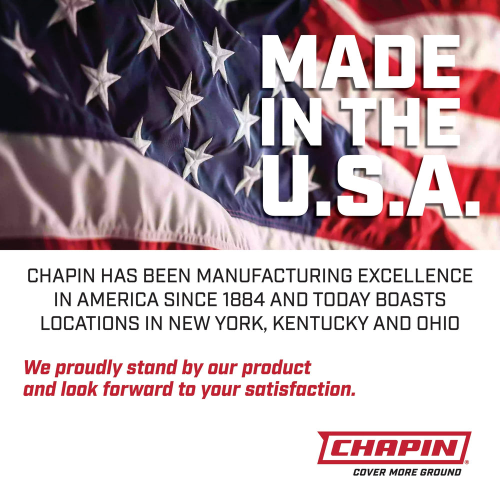Chapin 78005 recycled polymer material for durable use