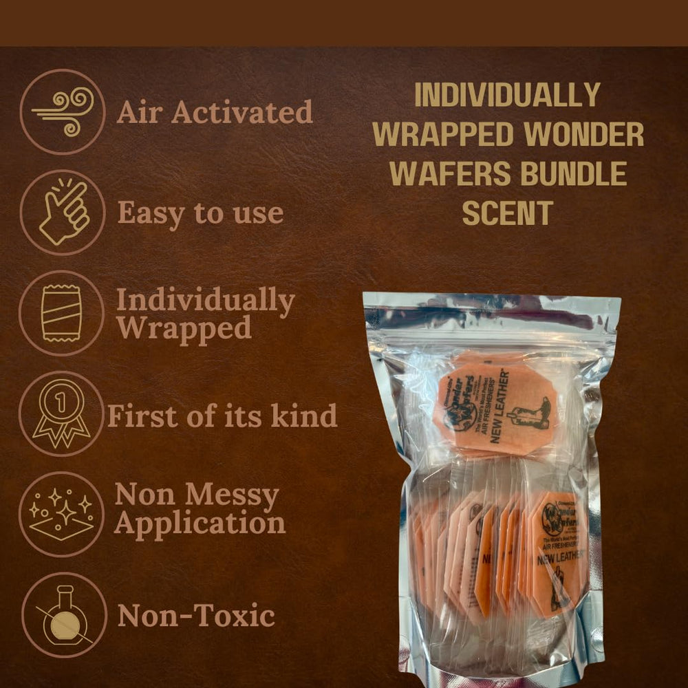 CHAPTER 29 Wonder Wafers with new leather fragrance create a refined, pleasant ambiance