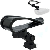 ChargerCity sun visor magnetic mount on an Escort Max360, secure and clutter-free.
