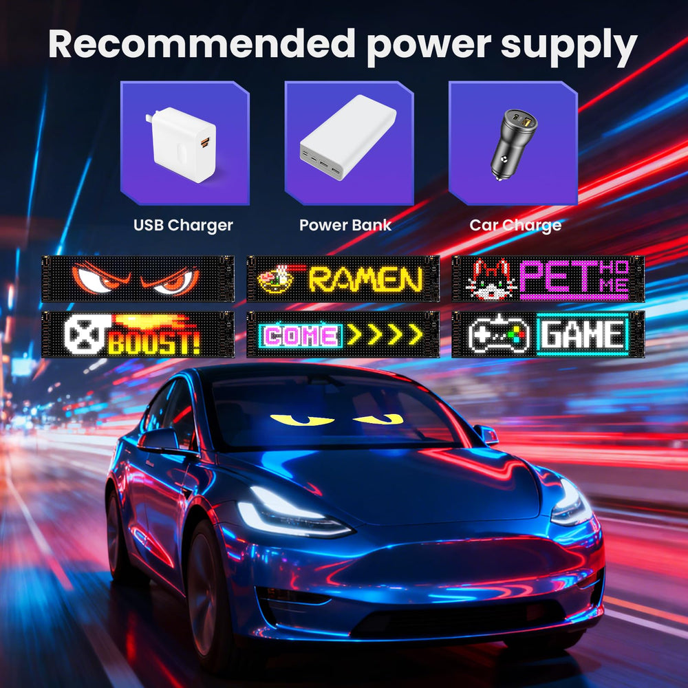 CHARKEE Devil Eye Sign Lights app control demonstrates easy Bluetooth customization.