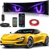 CHARKEE Devil Eye Sign Lights front view shows a bright LED display for vehicles.
