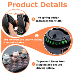 Charunee 360-degree rotation for portrait or landscape viewing without obstructing visibility