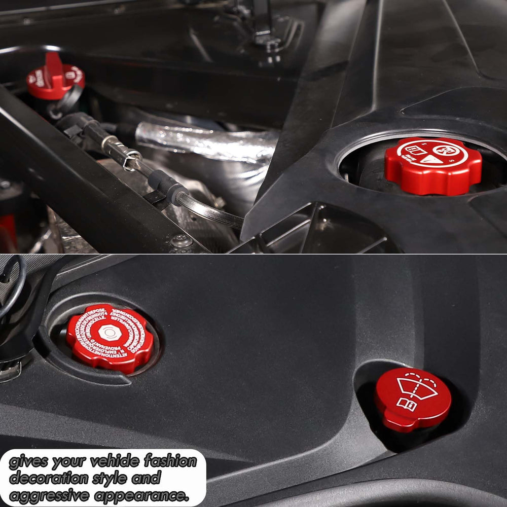 CHEAYAR C8 brake fluid cap trim for a sportier vibe